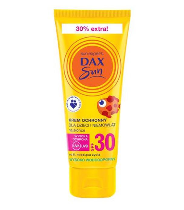 Dax Sun Krem ochronny dla dzieci i niemowląt SPF 30 - 75 ml - cena, opinie, właściwości  - ważny do 2025-04-30