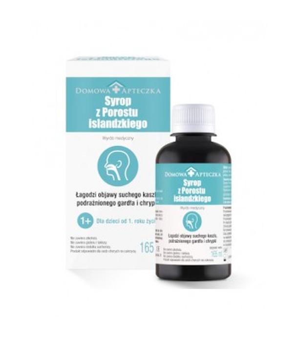 DOMOWA APTECZKA Syrop z porostu islandzkiego, 165 ml