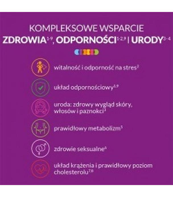 Vigor multiwitamina ONA 50+ zestaw witamin i minerałów z ashwagandhą i reishi, tabletki, 60 sztuk