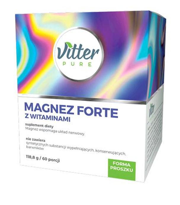 Magnez Forte z witaminami VITTER PURE - 118,8 g