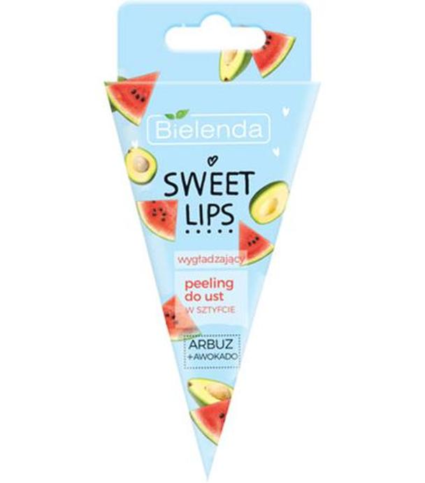 Bielenda Sweet Lips Wygładzający peeling do ust w sztyfcie z arbuzem i awokado 4,3 g