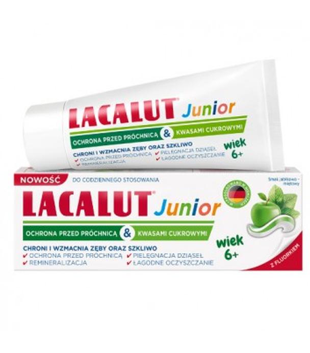 Lacalut Junior pasta do zębów 6+, 55 ml