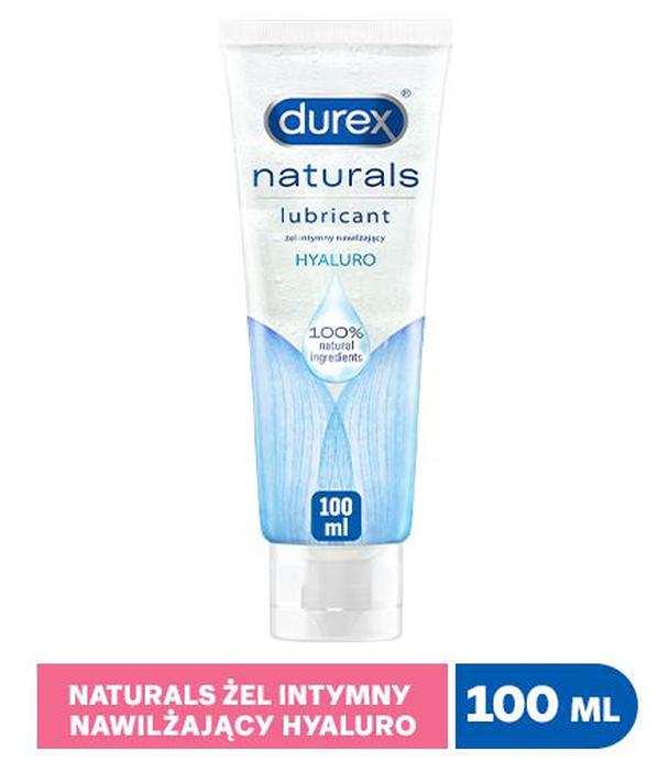 Durex Naturals Hyaluro Żel intymny nawilżający, 100 ml - cena, opinie, stosowanie