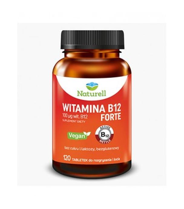 Naturell Witamina B12 Forte, 120 tabletek do żucia