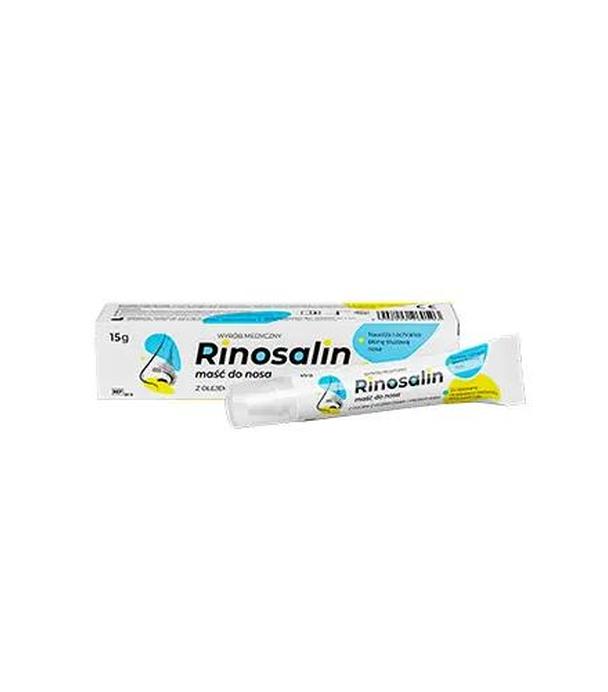 Rinosalin Maść do nosa, 15 g