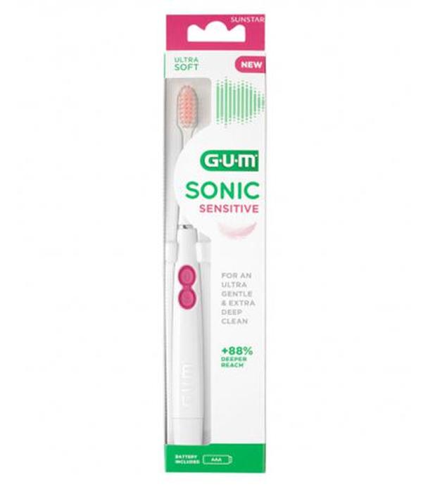 Gum Sonic Sensitive Soniczna Szczoteczka do zębów, 1 sztuka