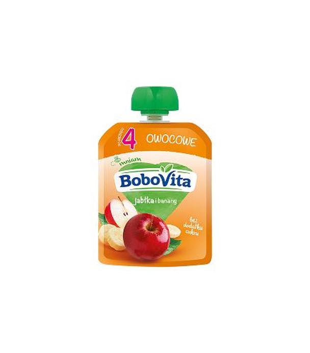 BOBOVITA MUS Jabłka i banany po 4 m-cu - 80 g