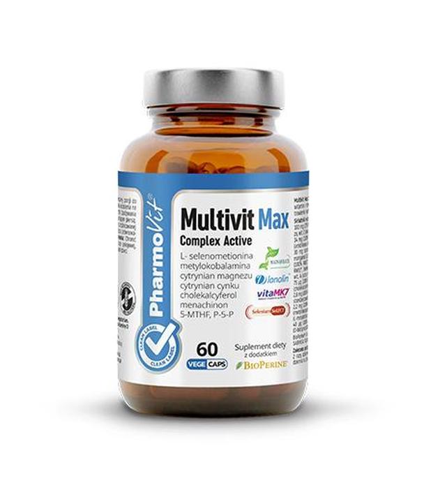 Pharmovit Multivit Max - 60 kaps. - cena, opinie, właściwości