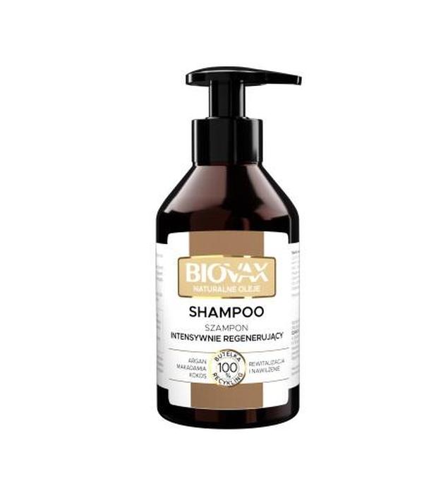 BIOVAX NATURALNE OLEJE Intensywnie regenerujący szampon - 200 ml