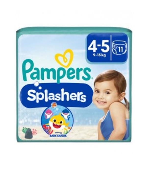 Pampers Splashers 4-5 jednorazowe pieluchomajtki do pływania 9-15 kg, 11 szt.