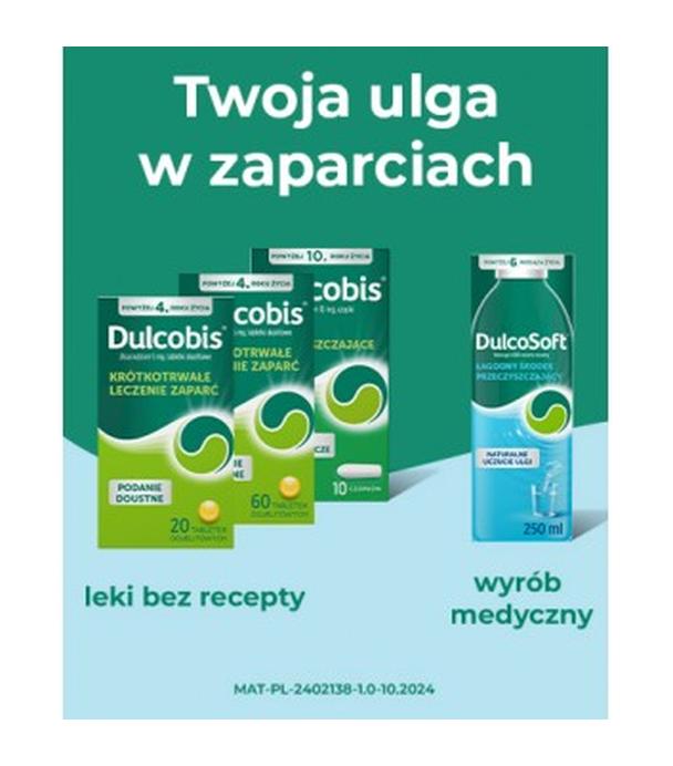 DulcoSoft w płynie, roztwór doustny na zaparcia, 250 ml