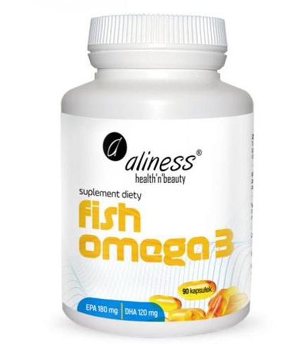 Aliness Fish Omega 3, 90 kaps., cena, opinie, stosowanie