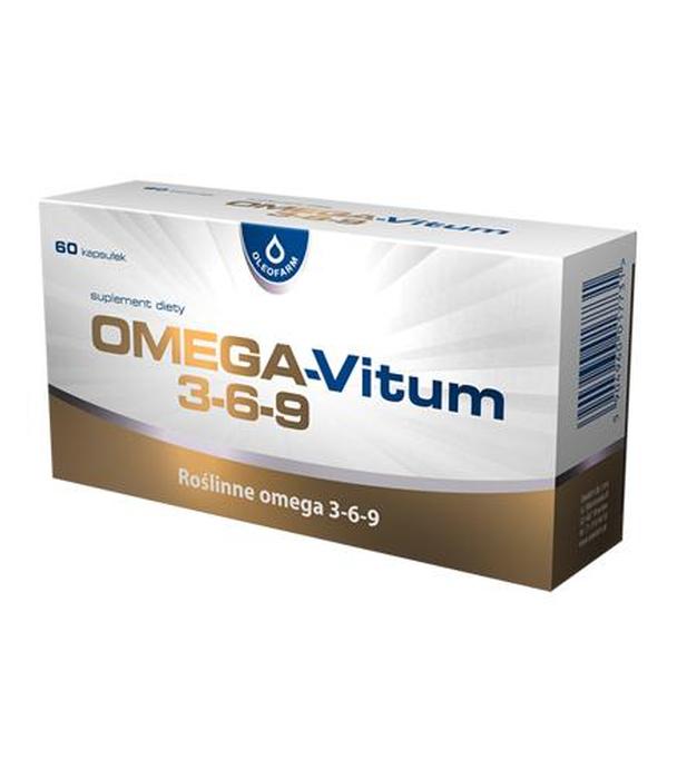Omega-Vitum 3-6-9 - 60 kapsułek - cena, opinie, składniki