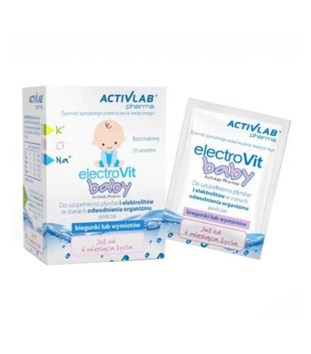 Activlab Pharma ElectroVit Baby - 10 sasz. - cena, opinie, wskazania