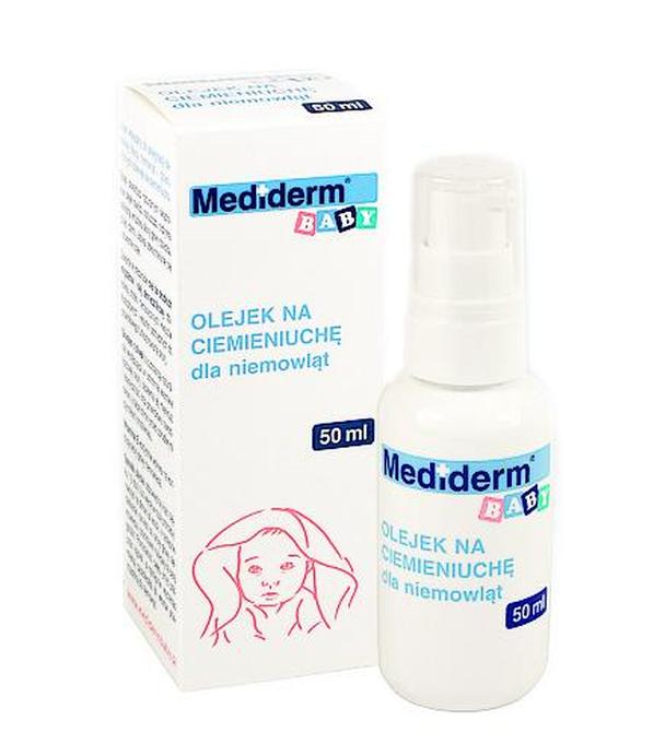 MEDIDERM BABY Olejek na ciemieniuchę - 50 ml - ważny do 2025-09-30