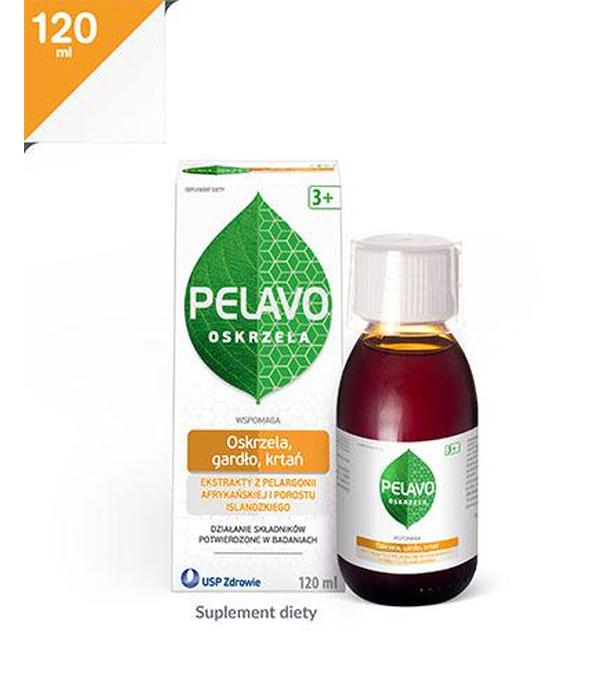 PELAVO OSKRZELA, GARDŁO I KRTAŃ Syrop, 120 ml - ważny do 2025-07-31
