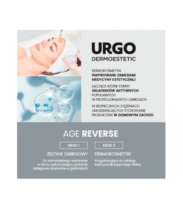 Urgo Dermoestetic Reti-Renewal Odbudowująco-Odmładzający Zestaw Zabiegowy RETI-C Krem aktywujący, 2 x 5 ml + Maska do twarzy szyi i dekoltu, 4 x 3 ml + Kojąco-Regenerujące Serum pozabiegowe, 10 ml - ważny do 2025-10-31
