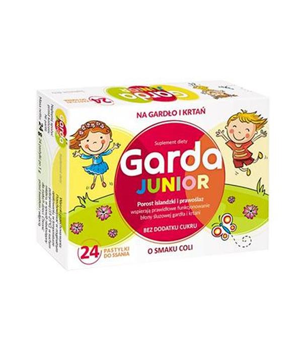 Garda Junior o smaku coli dla dzieci powyżej 6. roku życia, 24 past.