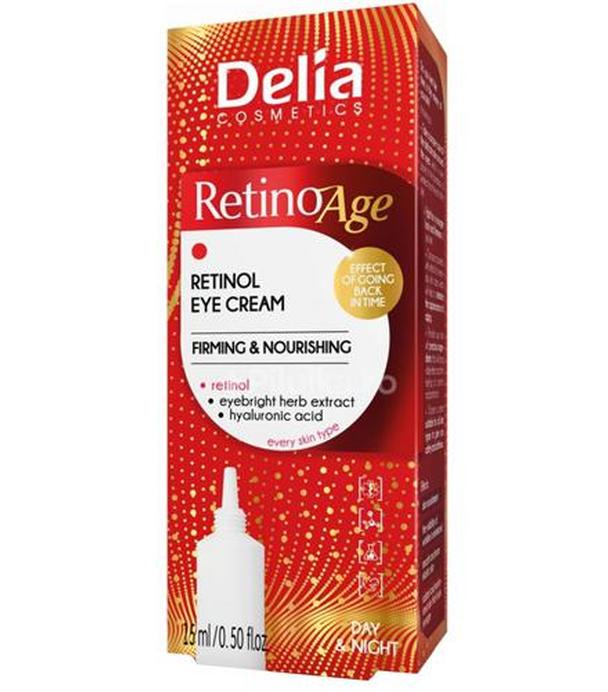 Delia RetinoAge Krem pod oczy - 15 ml - cena, opinie, stosowanie