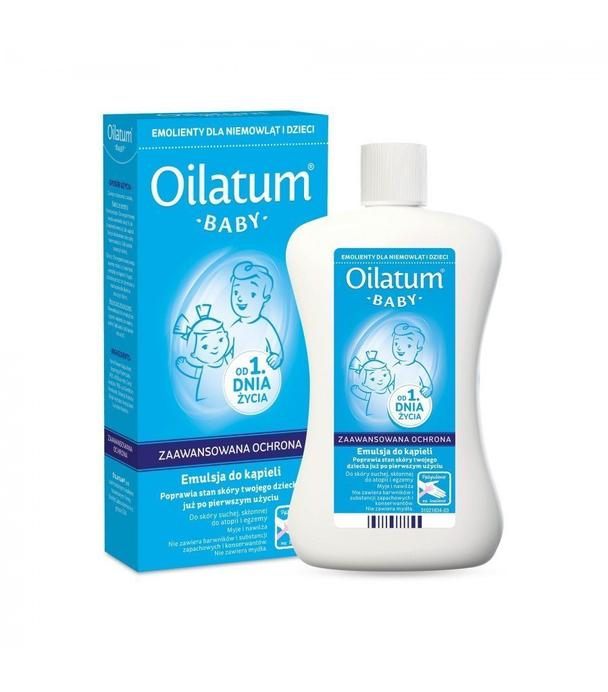 OILATUM BABY Emulsja do kąpieli dla dzieci, 250 ml  - ważny do 2025-10-31