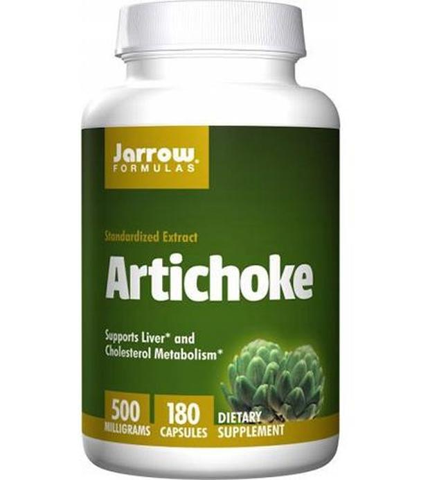 Jarrow Formulas Artichoke 500 mg - 180 kaps. - cena, opinie, składniki