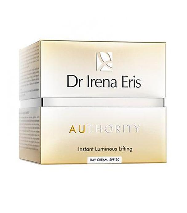 Dr Irena Eris Authority Instant Luminous Lifting Krem na dzień SPF 20, 50 ml, cena, opinie, skład
