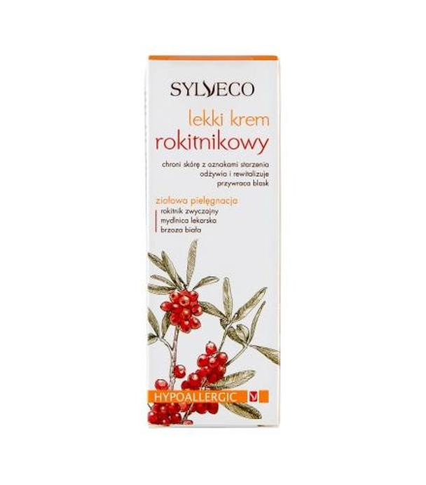 SYLVECO Krem rokitnikowy hypoalergiczny lekki - 50 ml - ważny do 2025-09-30