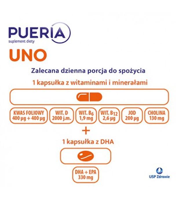 Pueria Uno, 60 kaps., cena, opinie, składniki