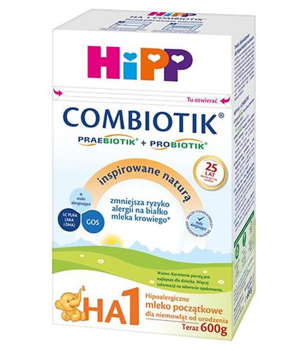 HiPP 1 HA Combiotik Preparat do początkowego żywienia niemowląt, 600 g