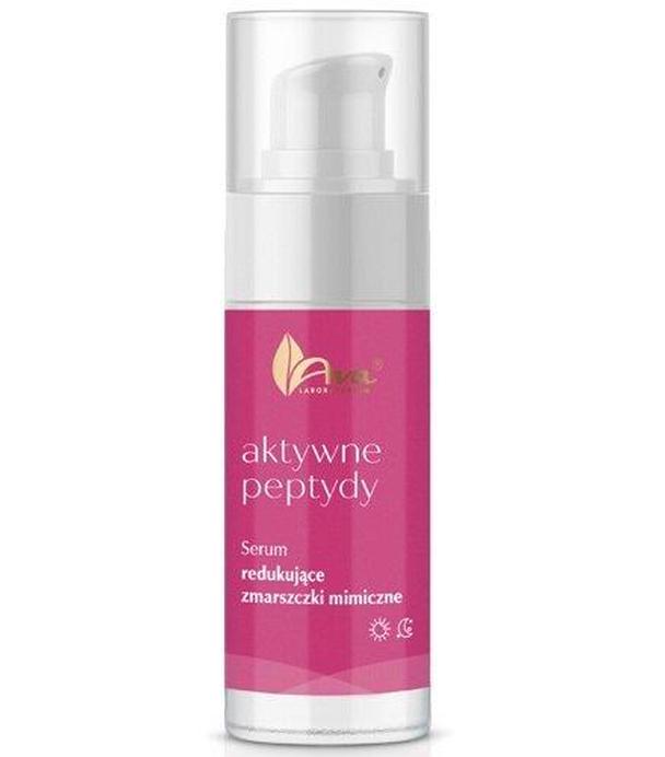 Ava Aktywne Peptydy Serum redukujące zmarszczki mimiczne, 30 ml