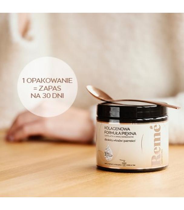 REME KOLAGENOWA FORMUŁA PIĘKNA Caffe latte o smaku waniliowym, 150 g - ważny do 2025-09-14