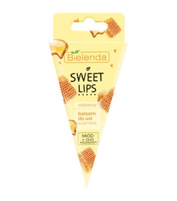 Bielenda Sweet Lips Odżywczy balsam do ust w sztyfcie z miodem i olejem migdałowym – 3,8 g - cena, opinie, skład