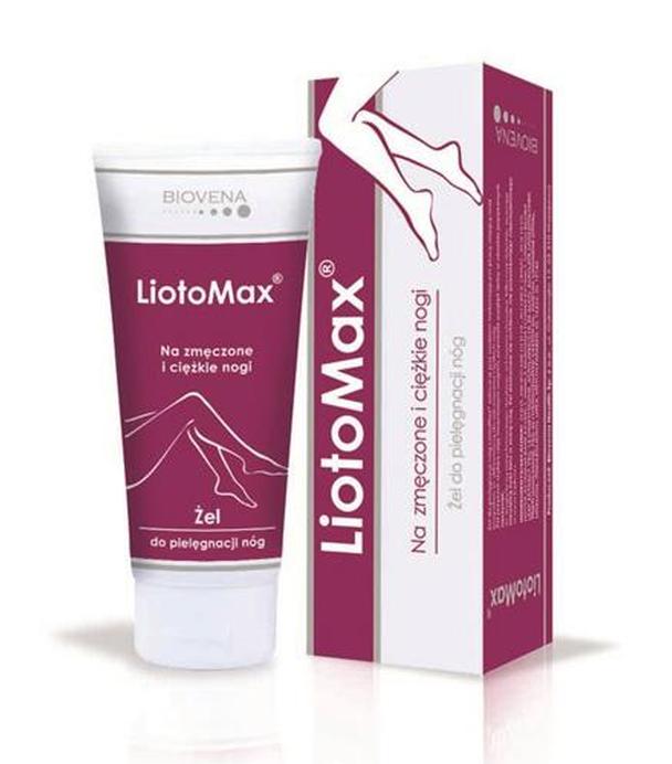 LiotoMax Żel do pielęgnacji nóg - 75 g - cena, opinie, właściwości