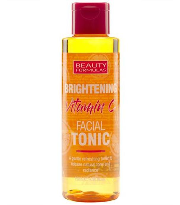 Beauty Formulas Rozjaśniający Tonik do twarzy z witaminą C, 150 ml