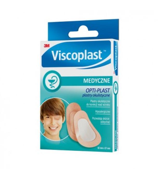 VISCOPLAST Opti-Plast Junior plastry okulistyczne - 10 szt.