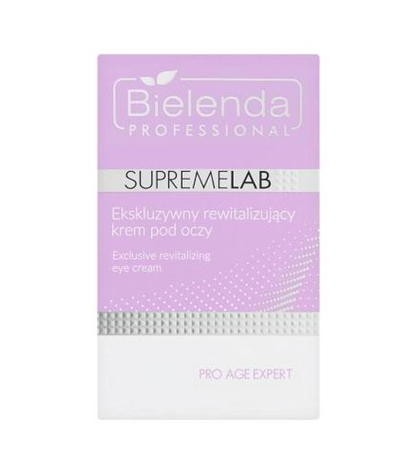 Bielenda Professional Supremelab Ekskluzywny rewitalizujący krem pod oczy, 15 ml