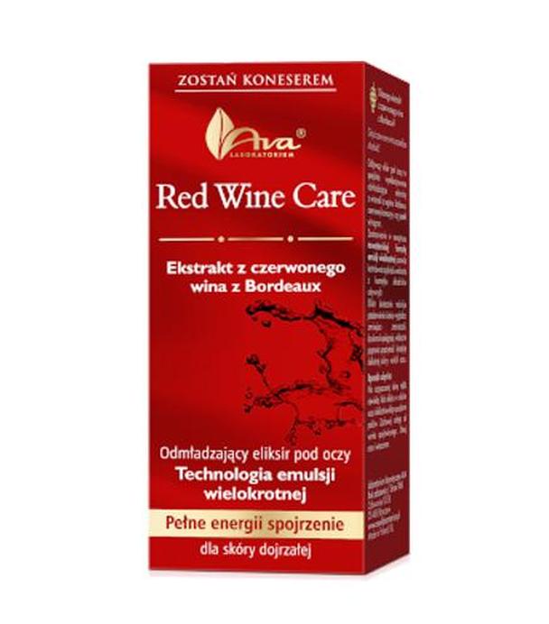 Ava Red Wine Care Extract z czerwonego wina z Bordeaux Odmładzający eliksir pod oczy - 15 ml - cena, opinie, skład