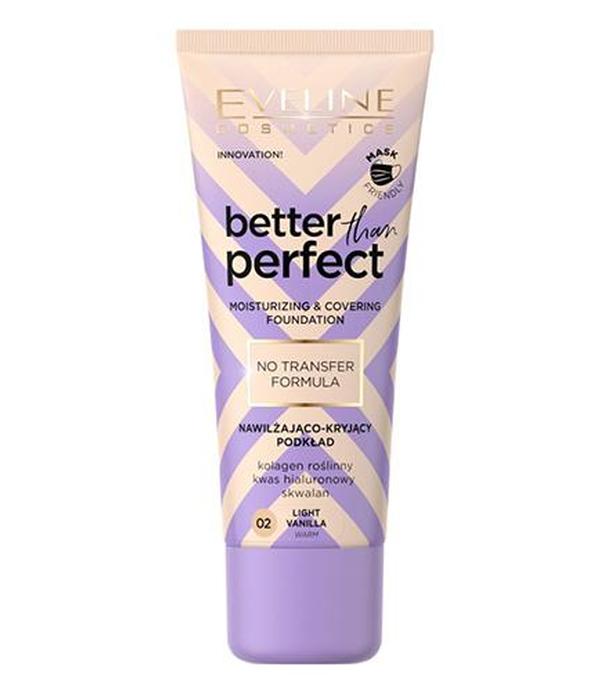 Eveline Better Than Perfect Podkład nawilżająco-kryjący 02 light vanilla, 30 ml, cena, opinie, stosowanie