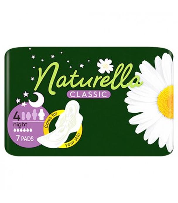 NATURELLA CLASSIC Podpaski ze skrzydełkami Night, 7 sztuk