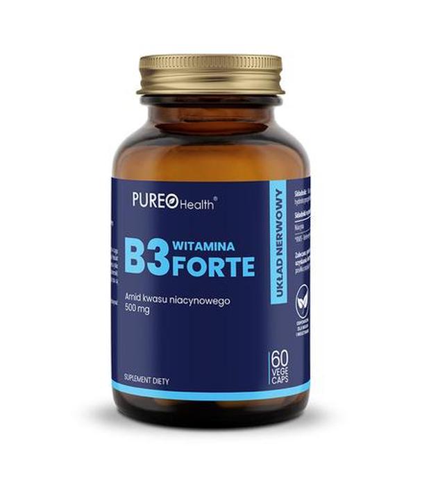 PUREO Health Witamina B3 Forte, 60 kapsułek