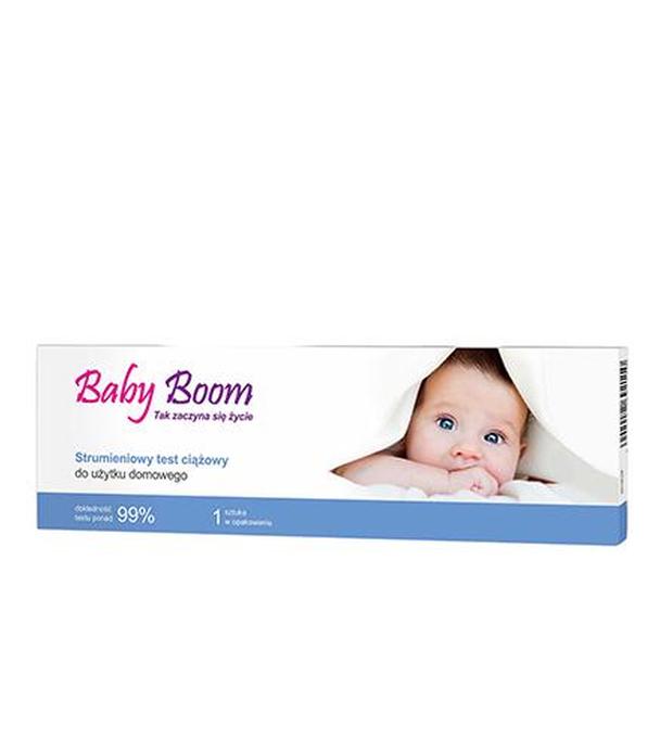 TEST ciążowy BABY BOOM strumieniowy 1szt. - cena, opinie, właściwości