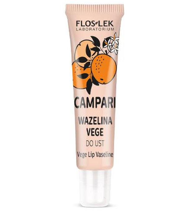Flos-Lek Vege Wazelina do ust Campari, 10 g, cena, opinie, właściwości
