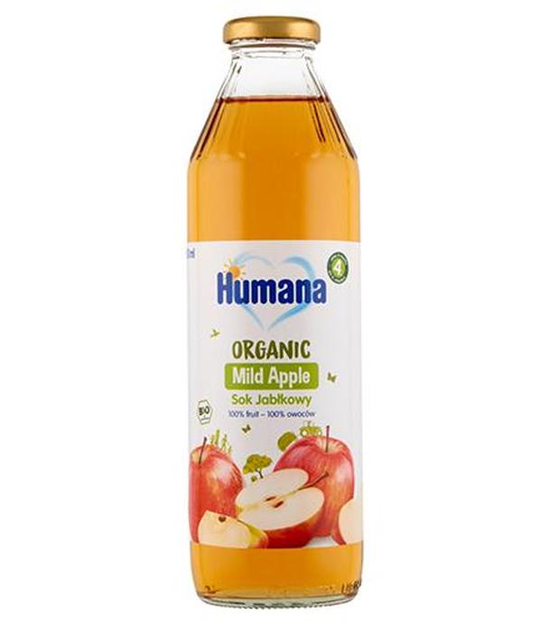 Humana 100% Organic Sok Jabłkowy 100% - 750 ml - cena, opinie, stosowanie