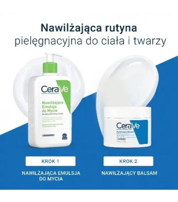 CeraVe, nawilżający balsam z ceramidami do skóry suchej i bardzo suchej, 340 g