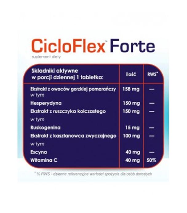 Domowa Apteczka, CicloFlex Forte, tabletki, 60 sztuk