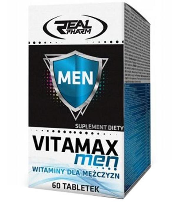 Real Pharm Vitamax Men witaminy dla mężczyzn - 60 tabl. - cena, opinie, wskazania