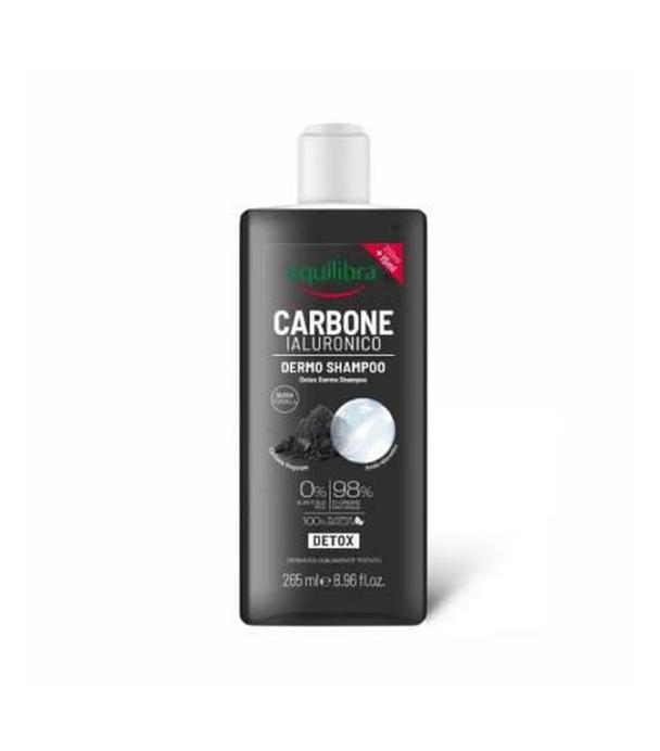 Equilibra Naturale, szampon oczyszczający z aktywnym węglem, 265 ml