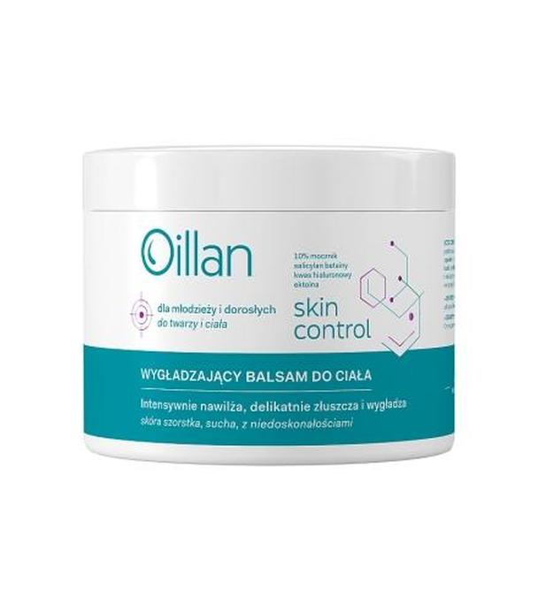 Oillan Skin Control Wygładzający balsam nawilżający do ciała i twarzy z 10% mocznikiem, 500 ml