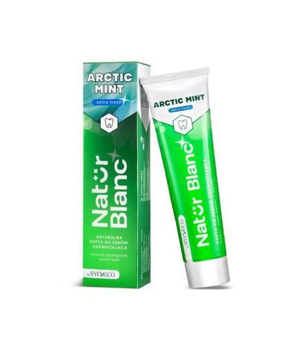 Sylveco Natur Blanc, Pasta do zębów naturalna odświeżająca Arctic Mint, 100 ml