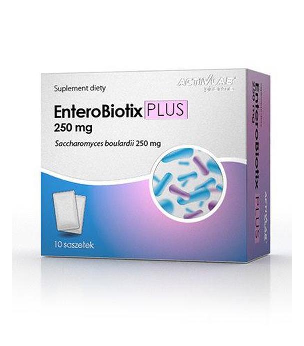 Activlab Pharma EnteroBiotix Plus 250 mg - 10 sasz. Probiotyk - cena, opinie, stosowanie